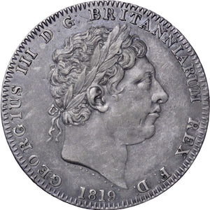 1819 George III Silver Crown
