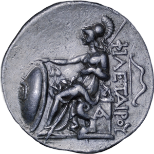 KINGS OF PERGAMON. Eumenes I AR Silver Tetradrachm. 263-241 BC. SNG VA 1354