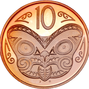 New Zealand Error Ten Cents