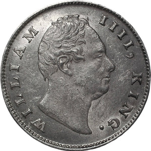 MS62 1835 William IV Silver Rupee