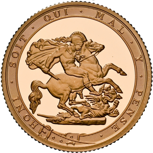 NGC PF70 2017 Piedfort 200th Annivesary Gold Sovereign