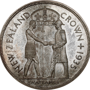 1935 New Zealand Silver Proof Set – Waitangi Issue Complete with Royal Mint Case