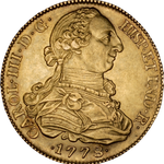 1778 Spanish Empire Gold 8 Escudos