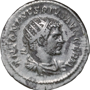 215-217 AD Caracalla Silver Antoninianus