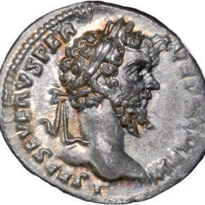 198 AD Septimius Severus Silver Denarius