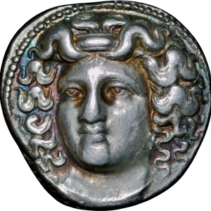 356-342 BC Larissa Silver Drachm
