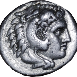 324/3 BC Alexander the Great Silver Drachm