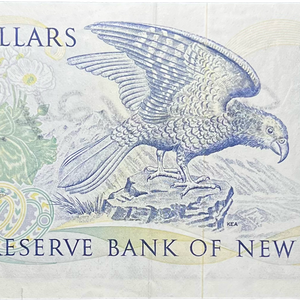 1977 New Zealand Error Knight Ten Dollars