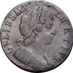 1699 William III Halfpenny