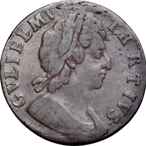 1699 William III Halfpenny