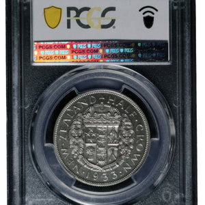 1933 The First New Zealand Proof Halfcrown