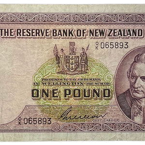 0/K New Zealand Wilson One Pound
