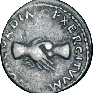 96-98 AD Nerva Silver Denarius