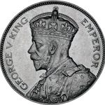 1935 New Zealand Proof Halfcrown