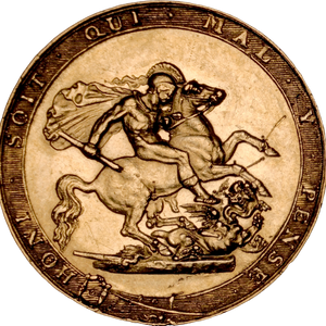 1820 George III Gold Sovereign