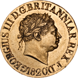 1820 George III Gold Sovereign