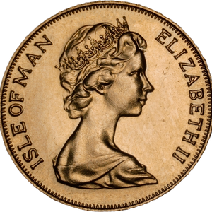1973 Isle of Man Half Sovereign