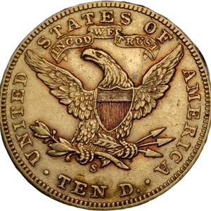 1899-S USA Gold Ten Dollars