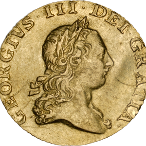 1765 George III Gold Quarter Guinea