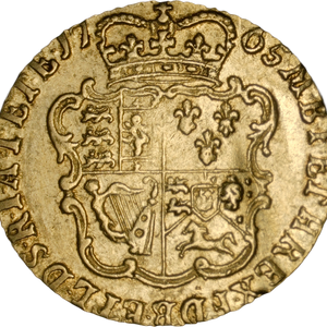 1765 George III Gold Quarter Guinea