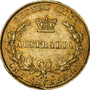1862 Sydney Gold Sovereign