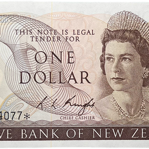 1975-77 New Zealand Knight Replacement $1