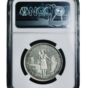 1940 New Zealand Proof Centennial Halfcrown