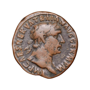 Trajan AD 98–99 Bronze As