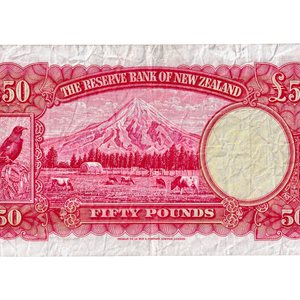 1955-56 New Zealand Wilson Fifty Pounds