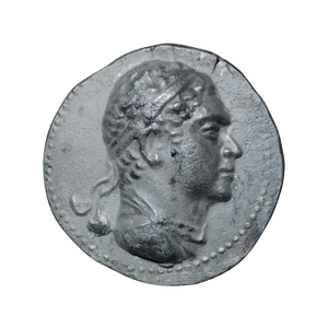 c.185–175 BC Greco-Baktrian Silver Tetradrachm