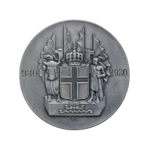 1930 Iceland Silver 10 Krónur – Althing Millennium