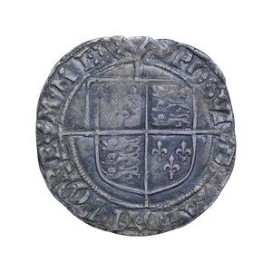 1590–1592 Elizabeth I Silver Shilling