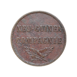 1894 German New Guinea Copper Pfennig