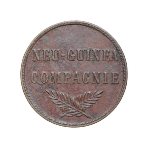 1894 German New Guinea Copper Pfennig