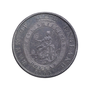 1804 George III Silver Bank Dollar