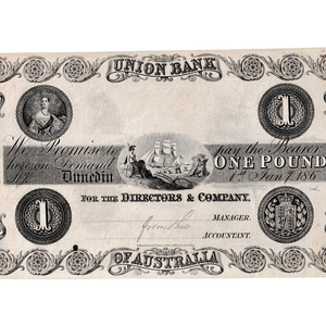 1860s Union Bank of Australia Proof One Pound