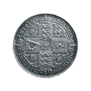 1847 Victoria Silver Gothic Crown